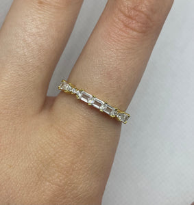 14k Gold plated Sterling silver rings