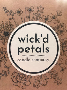 Wick’d Petals Soy Candles