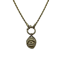 Evil Eye Freeform Necklace