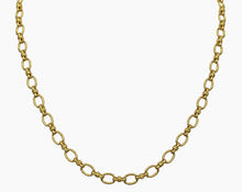 Elevated Oval Link Chain