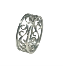 The Swirl Band Ring