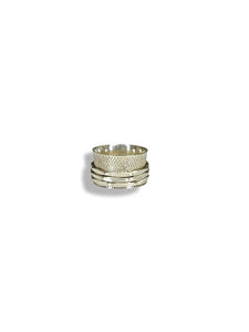 The Tranquil Sterling Silver Meditation Ring