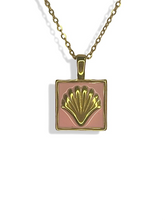 Calico Seashell Necklace