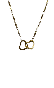 Double Heart Necklace