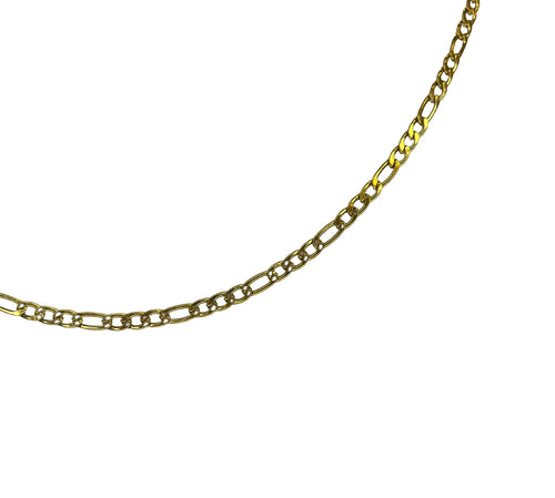 Thin Gold Figaro Chain