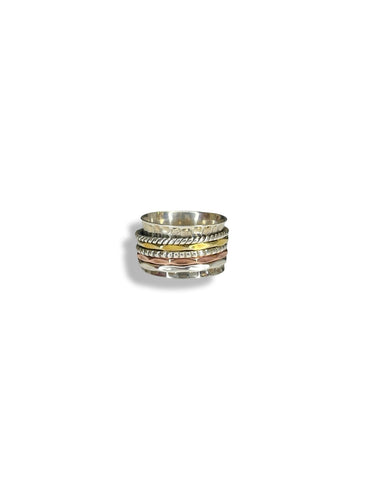 The Lexi - Solid Sterling Silver Meditation Ring
