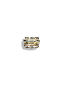 The Lexi - Solid Sterling Silver Meditation Ring
