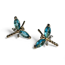 Sterling Silver Dragonfly Studs