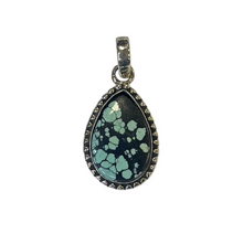 Tibetan Turquoise Sterling Silver Pendants