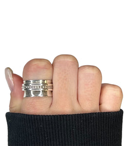 The Breeze Sterling Silver Meditation Ring