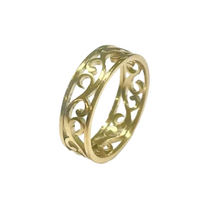 The Swirl Band Ring