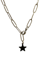 Star Paperclip Necklace