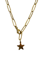 Star Paperclip Necklace