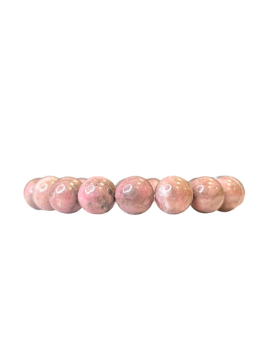 Rhodonite Large Bead Mala