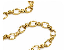 Elevated Oval Link Chain