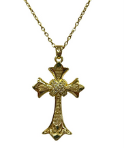 Character Cross Necklace