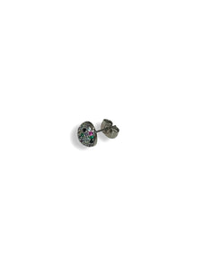 Amelia Flat Sparkle Studs