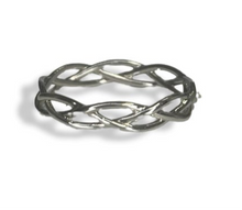 Braided Sterling Silver Band