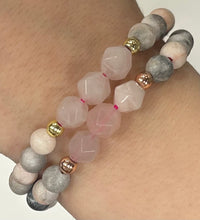Pink Zebra Jasper Mala