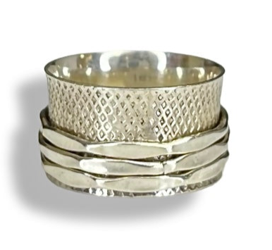 The Tranquil Sterling Silver Meditation Ring