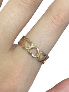 Heart Band Ring