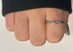 Rope Sterling Silver Ring