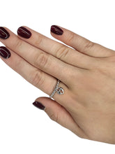 Heart Lock Sterling Silver Ring