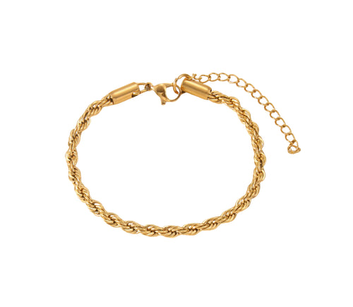 Rope Gold Bracelet