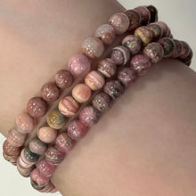 Rhodochrosite Mini Bead Mala