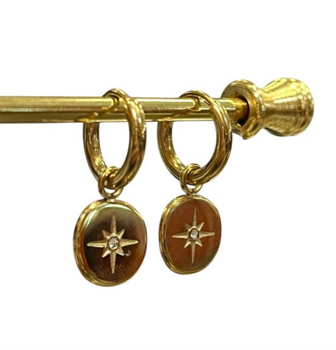 North Star Drop Hoops