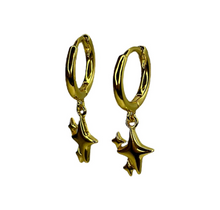 Star Charm Drop Hoop