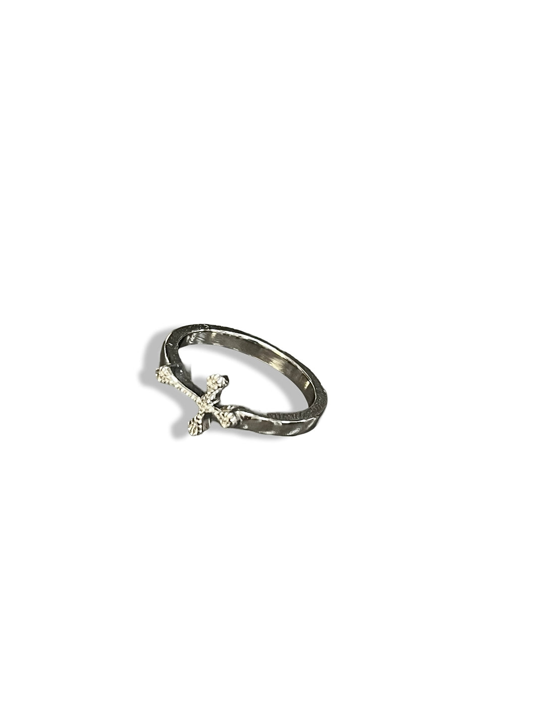 Sterling Silver Cross Ring