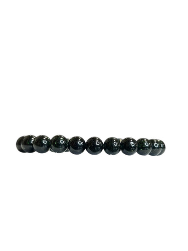Green Goldstone Mala