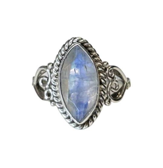 Estelle Moonstone Marquise Sterling Silver