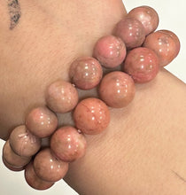 Rhodonite Large Bead Mala