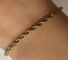Rope Gold Bracelet