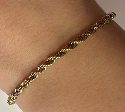 Rope Gold Bracelet