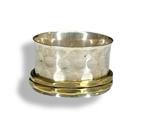 The Stretch Sterling Silver Meditation Ring