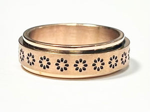 Rose Gold Spinner Ring
