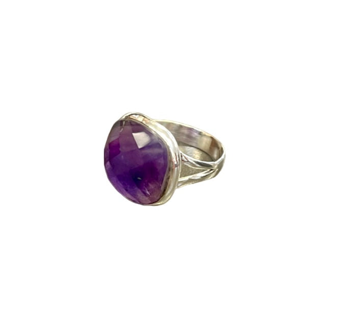 Amethyst Sterling Silver Ring