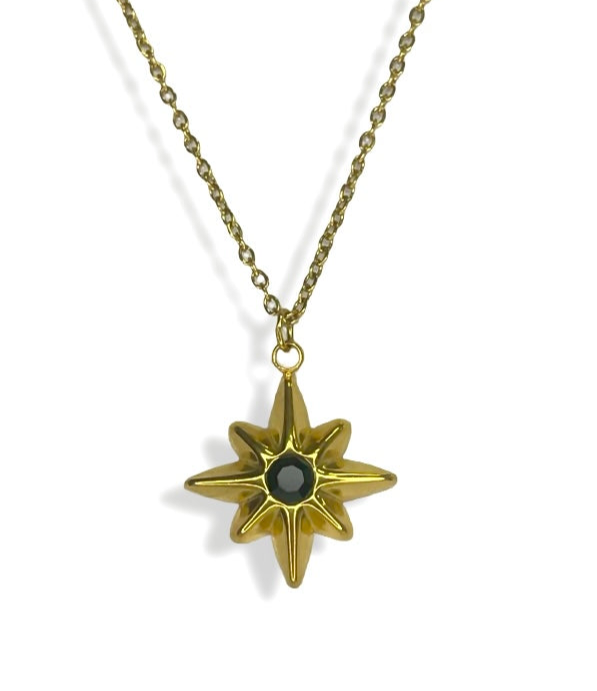 Black Star Necklace