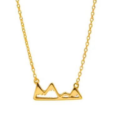 Mountain Sterling Silver Necklace