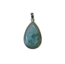 Larimar Sterling Silver Pendants