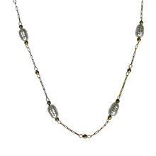 Spaced Pearl Necklace