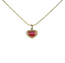 Puffy Heart Necklace