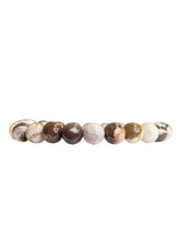 Chocolate Zebra Jasper Mala