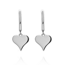 Heart Drop Earrings