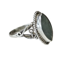 Estelle Aquamarine Sterling Silver Ring