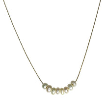 Eight Beaded Pearl Necklace