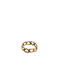 Heart Band Ring